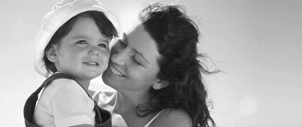 Mother with her child